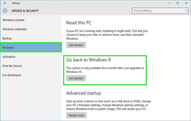 教你Windows10降级